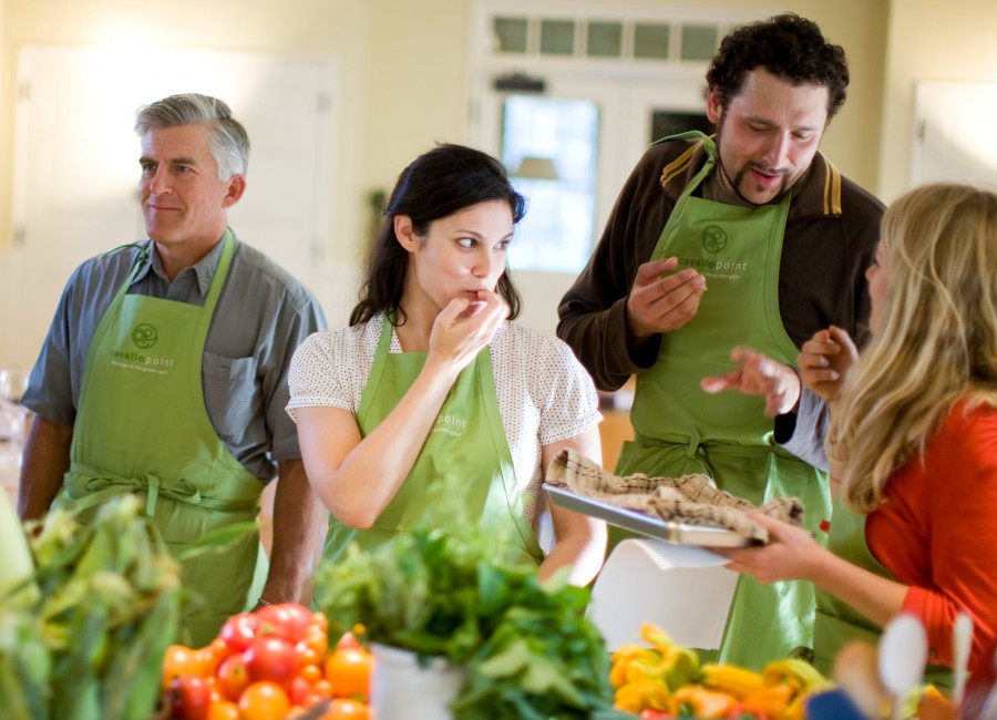 Cavallo Point Cooking School Students