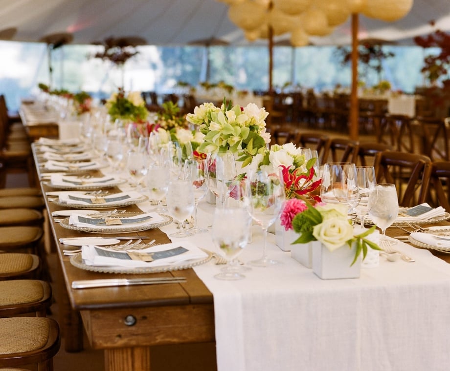 Table Setup for Group Gatherings and Celebrations