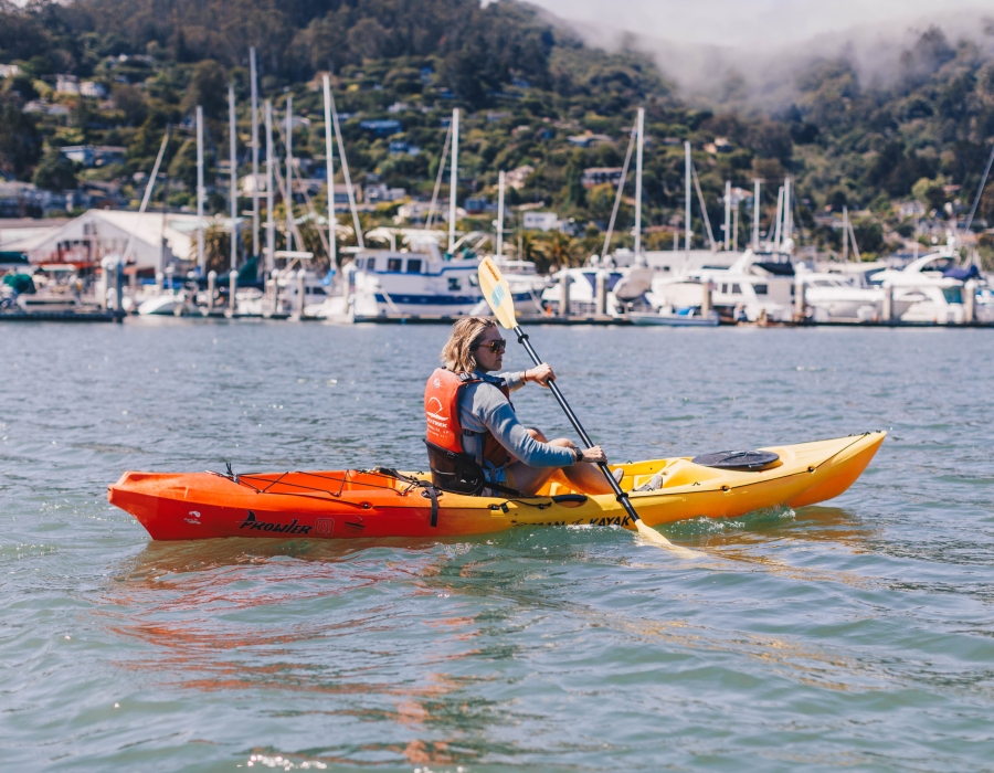 Woman Kayak Tour