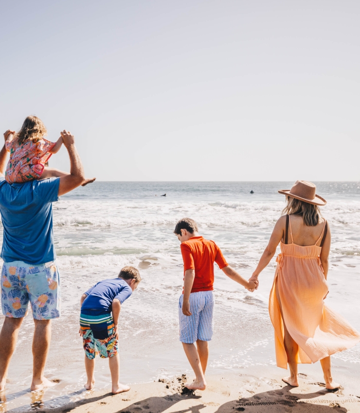 Family at Beach