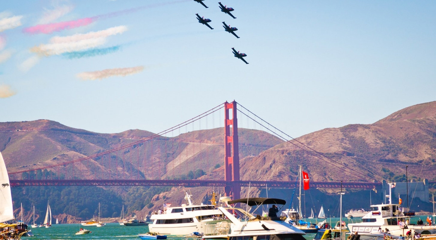 Fleet Week Day on the Bay