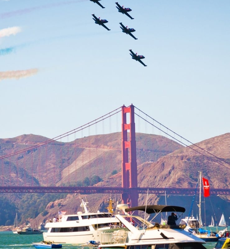 Fleet Week Day on the Bay