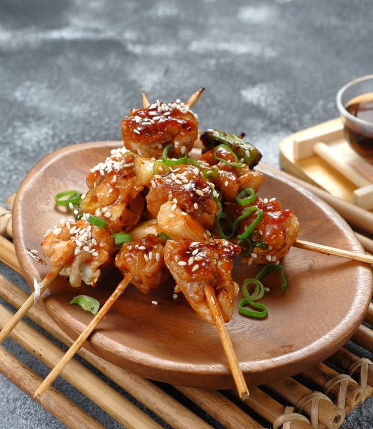 yakitori skewers
