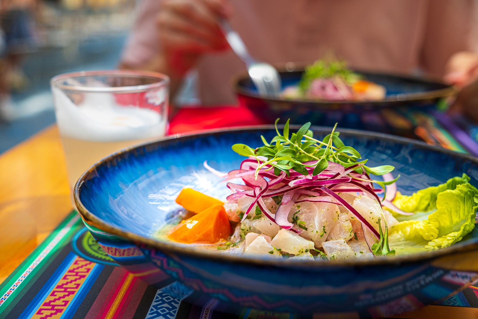 bowl of ceviche